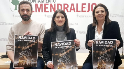 Los concejales de Domingo Cruz, Tamara Rodríguez y Josefina Barragán