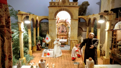 Una de las escenas de este belén
