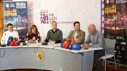 Presentación del Campeonato de España de Boxeo en Palencia