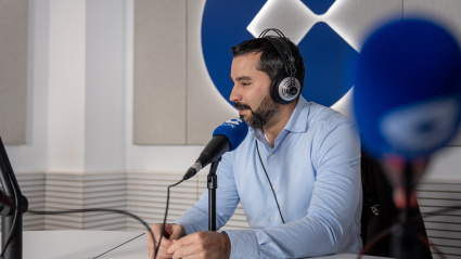 Samuel Falomir, alcalde de l´Alcora, visita los estudios de COPE