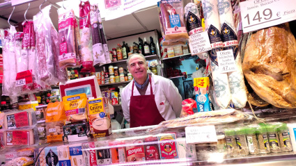 Pepe Siles en su puesto