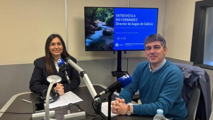 Roi Fernández, director de Augas de Galicia, en COPE