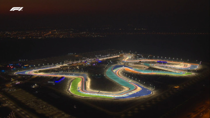 Imagen aérea del circuito de Losail en el que se disputa el GP de Catar.