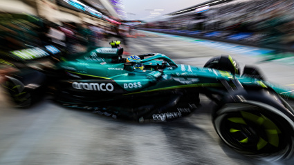 Fernando Alonso en el GP de Catar