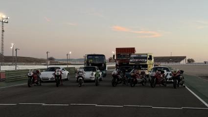 Camiones, motos y coches en el Circuito de nuevo