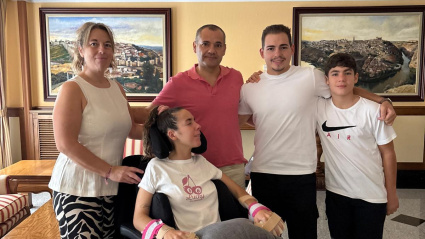 Marta y su familia