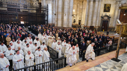 Misa de bienvenida a Monseñor Ramón Validivia