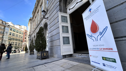Maratón de Donación de sangre, en el Teatro Campoamor