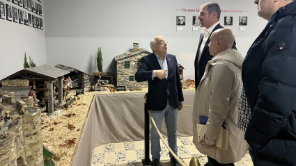 Xulio Xiz con López Campos