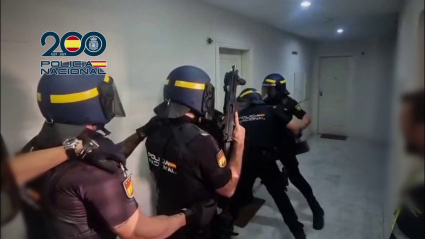 Imagen de uno de los registros domiciliarios realizados por los agentes.