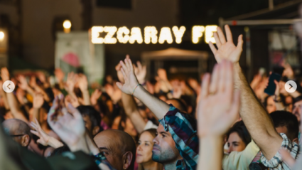 Ambiente en el Ezcaray Fest
