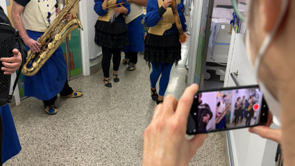 Concierto de la BOS en el Hospital de Basurto