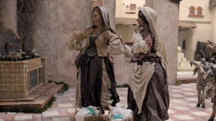 Una de las escenas del Belén municipal