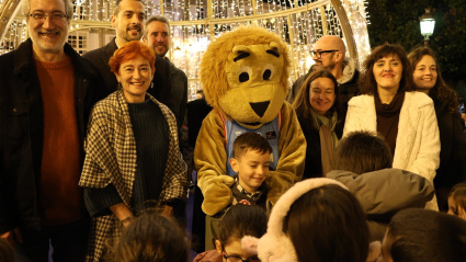 El encendido del alumbrado de Navidad marca el inicio de las actividades festivas en la ciudad de Lugo