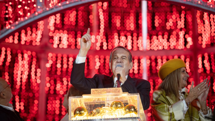 Abel Caballero enciende las luces de Navidad de Vigo en noviembre de 2025