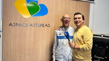 Pedro, usuario del Centro de Apoyo a la Integración de ASPACE Asturias