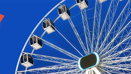 Vitoria cuenta este año, por primera vez, con una noria de Navidad