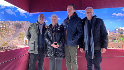 José María, Lourdes, Marcos y Diego