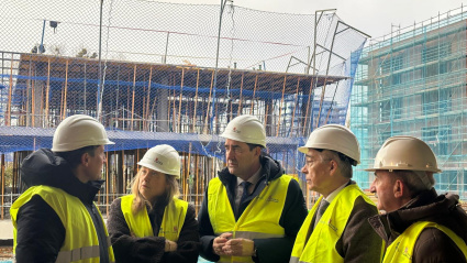 El consejero Juan Carlos Suárez-Quiñones ha visitado las obras