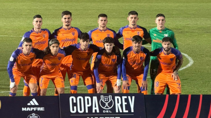 Once del Málaga en Talavera