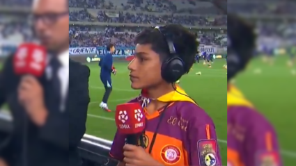 Cliver Huamán durante el partido entre el Sporting Cristal y el Alianza Lima