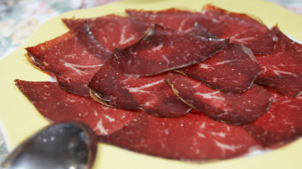 Cecina del restaurante Imprenta Casado, León