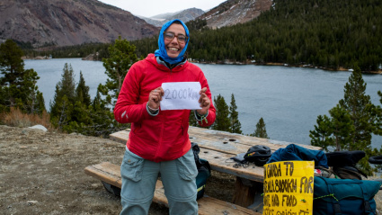 Día en el que Leti Sánchez Marco alcanzó los 2.000 kilómetros recorridos.