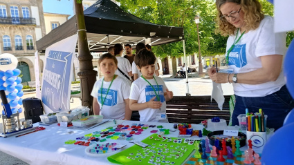La I Feira do Emprendemento Infantil fue un éxito en Lugo