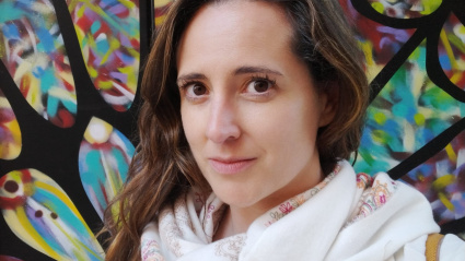 Enma, voluntaria en A Coruña