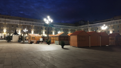 El mercadillo de María Pita (A Coruña), los primeros días