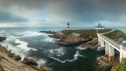 Faro Isla Pancha, Galicia