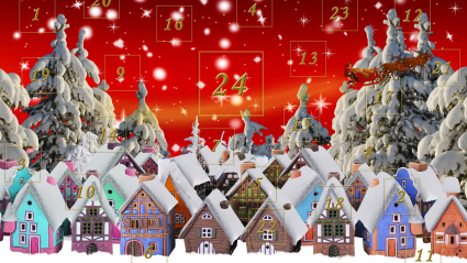 Consiste en abrir una pequeña ventana cada día de diciembre hasta Nochebuena