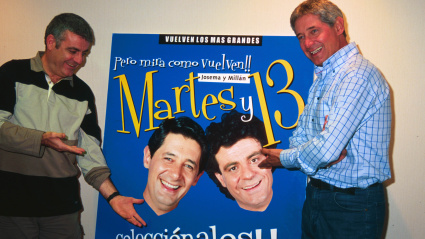 (Foto de ARCHIVO)MARTES Y TRECE VUELVEN CON UN DVD CON SUS MEJORES ACTUACIONESEuropa Press Reportajes / Europa Press07/10/2003