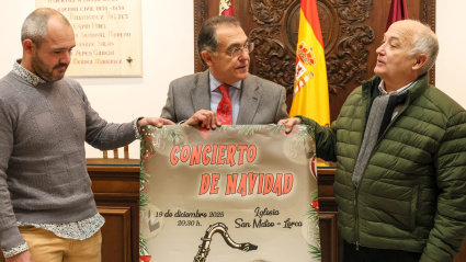 Presentación del Concierto de Navidad en Lorca