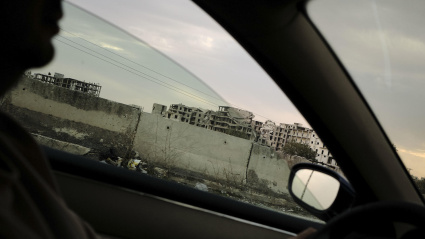 Vista de las afueras de la ciudad de Alepo (Siria)