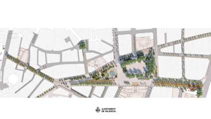 La reurbanización integral de la Plaza del Ayuntamiento
