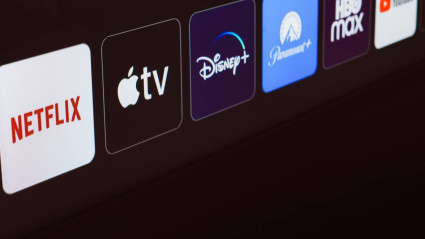 Iconos de varias plataformas de streaming