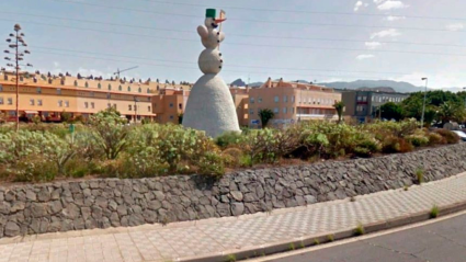 La rotonda de El Cacerolo de La Laguna, Tenerife