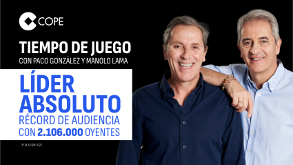 TJ es el líder absoluto de la radio deportiva en España con récord histórico de audiencia.