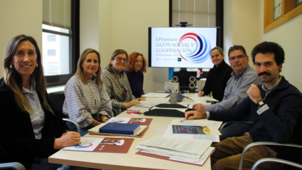 Reunión del jurado de los I Premios Gijón Social y Cooperación