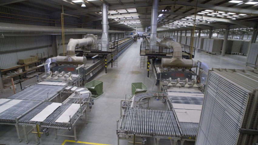 Producción cerámica