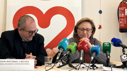 Luisa Bustos, voluntaria en la Casa San Pablo