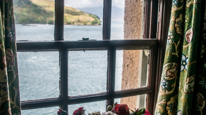 Ventana del Castillo de Eilean Donan