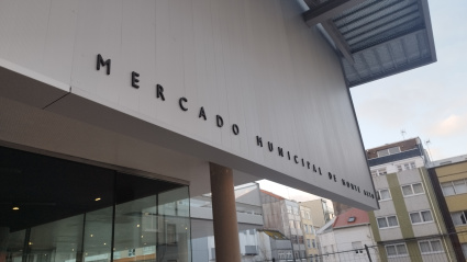 Nueva fachada del Mercado de Monte Alto (A Coruña)