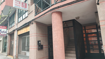 Tomé compareció en la sede del Partido Socialista en Monforte de Lemos, la segunda población por habitantes de la provincia de Lugo