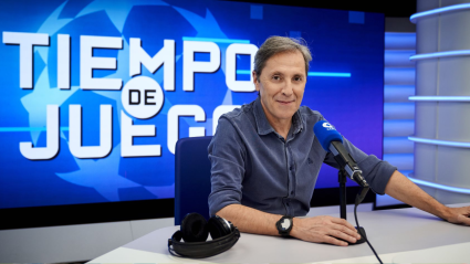 Paco González, en el estudio de Tiempo de Juego