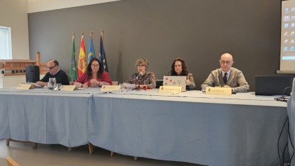 Ponentes de la jornada celebrada en Arnao que hablaron sobre la figura de Ramón y Cajal