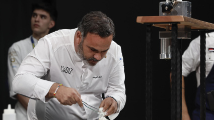 Ángel León, chef en Aponiente, con tres estrellas Michelín