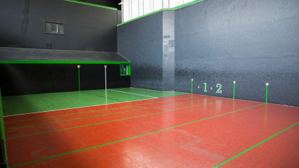 Pista de tenis construida encima de la que creó Enrique VIII en el Palacio de Hampton Court