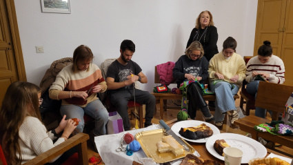 Árbol de Navidad de Ganchillo elaborado en Moradillo de Roa